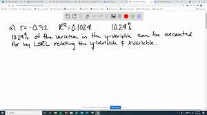 Use The Linear Correlation Coefficient