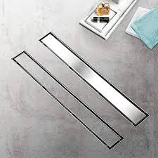 Linear Shower Drain With Tile Insert