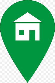 Green Home House Favicon Icon Outline