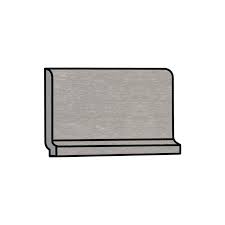 Basalt Light Grey 3 X 12 Bullnose