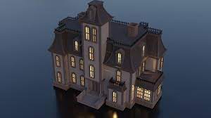 Addams Family House 3d Model Cgtrader