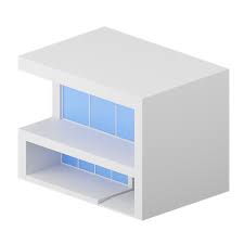 Modern House 3d Icon In Png