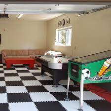 Game Room Flooring Options For Garages