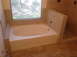 Garden Tub Tile Surround Shower Tub
