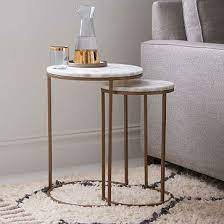 Round Nesting Side Tables 12 16
