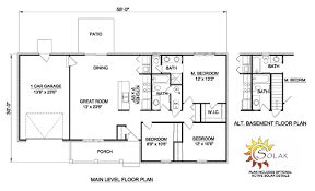 House Plan 94442 Ranch Style With