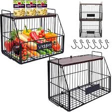 Fruit Basket Onion Storage Wire Baskets