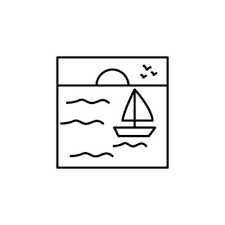 Luxury Yacht Vector Art Icons And