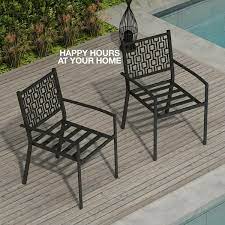 Anti Rust Outdoor Dining Patio Chair