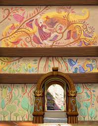 Rapunzel S Walls Disney Concept Art