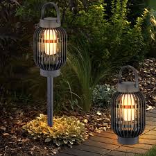 Solar Lamp Plug In Light Ground Spike