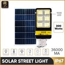 up89 300w outdoor solar led sensor