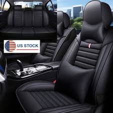 Black Deluxe 5 Sits Car Seat Covers