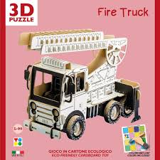 Cardboard Toys Todo Ft6004 Fire Truck