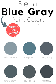 Warm Blue Gray Paint Colors Yes It S