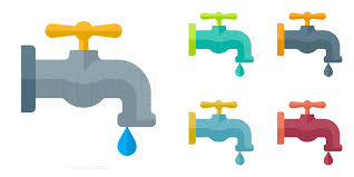 Water Tap Icon Paper Style Iconfu
