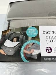 Jj Cole Car Seat Cover Grey Herringbone