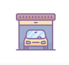 Garage Cute Color Icon In Png Svg