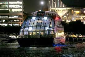 Glass Boat Vivid Dinner Cruise