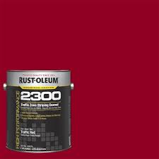 Rust Oleum 1 Gal 2300 Flat Red