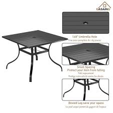 Casainc Square Outdoor Dining Table 37