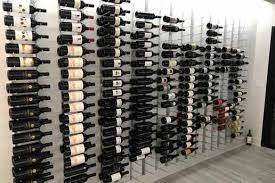 Wall Mounted Metal Wine Racks
