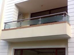 Polished Ss Glass Railing At Rs 1600
