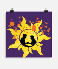 Tangled Sun Poster Tostadora