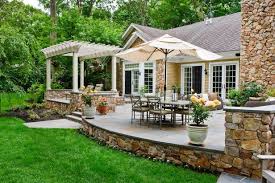 25 Great Stone Patio Ideas