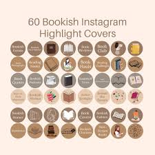 Bookish Instagram Highlight Covers
