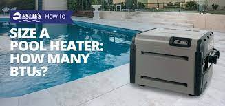 How To Size A Pool Heater How Many Btus