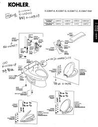 麗室衛浴 美國kohler馬桶零件總覽目錄 其