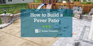 How To Build A Paver Patio Budget