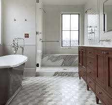 60 Best Grey Tile Bathroom Ideas To Try