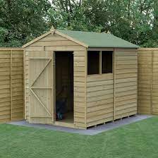 Pressure Treated Apex Shed