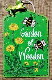 Garden Of Weeden Dandelion Bumblebee
