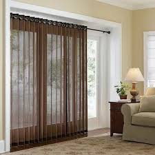 Net Brown Eyelet Window Curtain Size