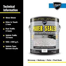 Dyco Paints Paver Sealer 1 Gal 7200