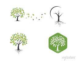 Tree Icon Logo Template Vector Posters