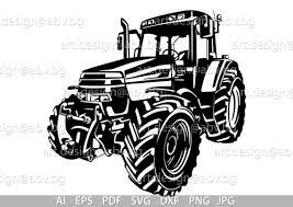 Vector Tractor Vehicle Ai Eps Pdf