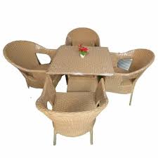 Wicker Table Chair Set At Rs 48000 Set