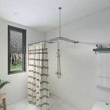 Corner Shower Curtain Rod