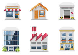 Building Icon Vector Images
