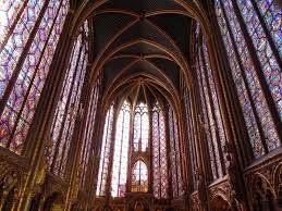 Saint Chappelle In Paris Is An