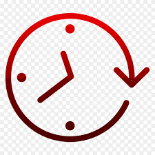 Flat Time Icon Clock Vector Png