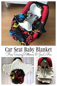 Diy Fabric Baby Car Seat Blanket Free