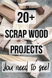 27 Simple Scrap Wood Projects For