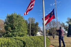 President Joe Biden Orders Us Flags