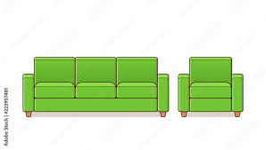 Sofa Couch Armchair Linear Icon