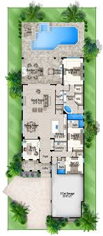 3 Bed Coastal House Plan With A Study